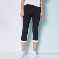 3/4-es leggings elasztikus derékkal