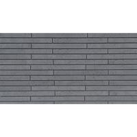 Csempe Dekoratív Long Slim Graphite csomag=0,36m2