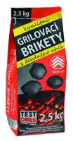 Grillező brikett 2,5 kg