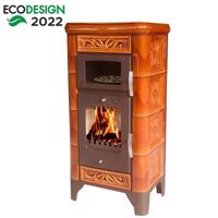 Kandallókályha Bologna II goldbrown 6kw