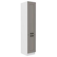 Konyhaszekrény Luna claygrey/fehér 40DK-210 2F