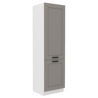 Konyhaszekrény Luna claygrey/fehér 60DK-210 2F