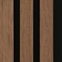 Lamella falburkolat MODERN LINE NORMAL Walnut Black 12x122x2650mm