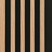 Lamella falburkolat MODERN LINE SLIM Oak Black 12x122x2650mm