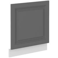 Mosogatógép ajtaja Stilo dustgrey/fehér  570x596