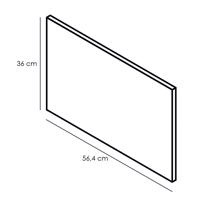 Oldalsó panel  Adele 360x564 szürke Mat