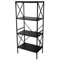 Regál Loft 8631 H black