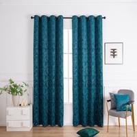 Sötétítő karikán Velvet PB2327/240G/M2/15 140x250 cm tengerkék