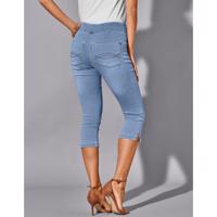 Stretch 3/4-es jeggings denim megjelenésben