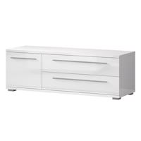 Szekrény RTV Piano TV135-1K2F/PN-70/KA/70 crystal white