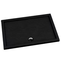 Téglalap alakú zuhanytálca Black Stone 90x120x5 Espera AQM267CST