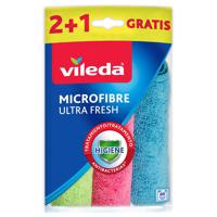 Törlőkendő vileda mikroszálas ultra fresh 3 db 167602