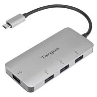 USB-C 4 portos hub TARGUS ACH226EU