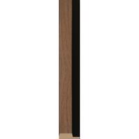 Záró profilok bal MODERN NORMAL Walnut Black 2.65m