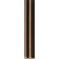 Záró profilok jobb MODERN SLIM Walnut Black 2.65m