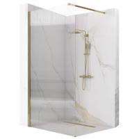 Zuhanyfal Walk-in Aero Intimo Rea K4124 90x200 gold brush