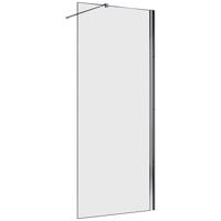 Zuhanyfal Walk-In Soft 50x195 króm