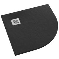 Zuhanytálca Kalait Black Stone 90x90x3,5 R55 3.3104/C/ST-M2