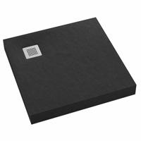 Zuhanytálca New Horizons Black Stone 80x80x12 3.3300/C/ST-M2