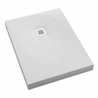 Zuhanytálca New Horizons White Stone 100x120x12 3.3325/B/ST-M2